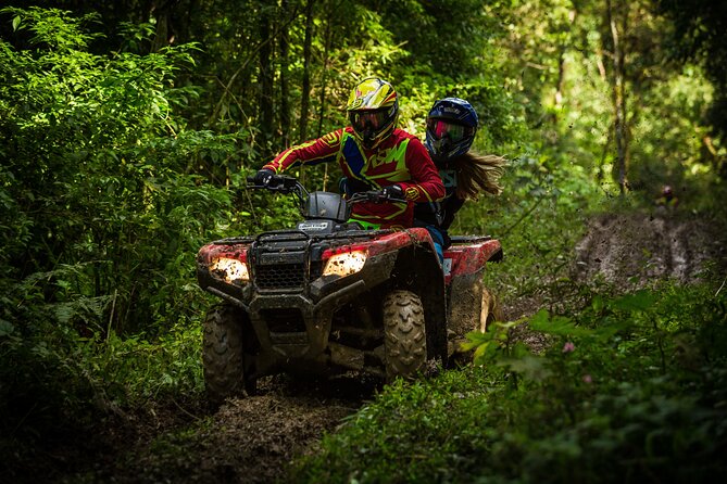 Zipline and ATV Big Buddha Phuket Panorama - Riding automatic ATVs through the hills
