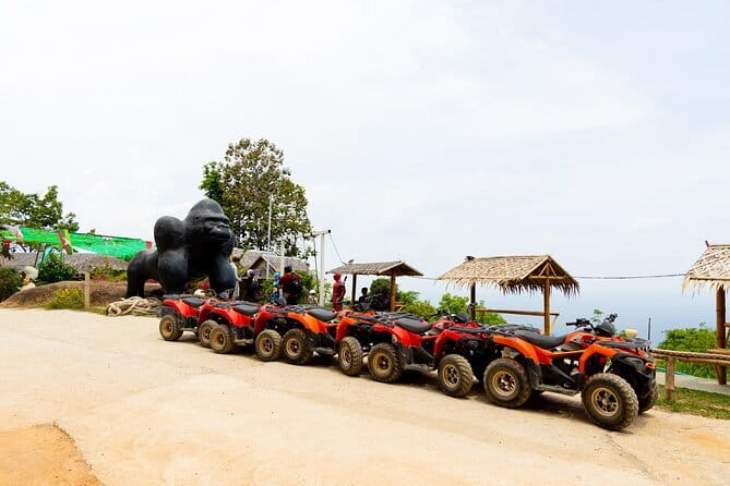 Zipline and ATV Skyline Adventure Phuket Include Pickup Transfer - From Phuket hotel pickup to the jungle course